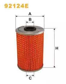 WIX FILTERS 92124e -  Фильтр масляный двигателя